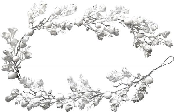 Гирлянда декоративная Sunrise Crafts с жемчугом и цветками LH7140G4 1,2 м