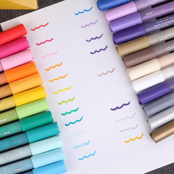 Набор маркеров Arrtx акриловых 24 цвета (AC-002-24) LC302222 