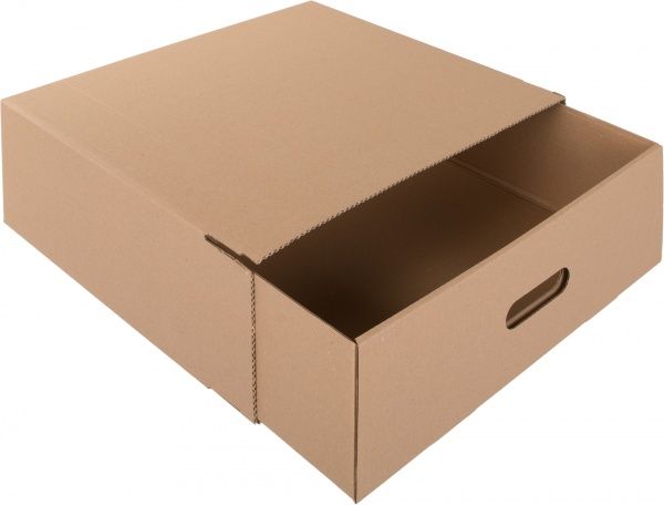 Гофроящик Бокс большой выдвижной 465x325x153 мм