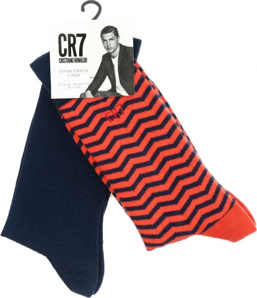 Носки CR7 8272-80-114 2 пары синий р.40-46