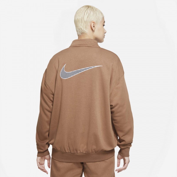 Світшот Nike W NSW ICN CLSH FLC GX HZ LS T DD5031-256 р. S бежевий
