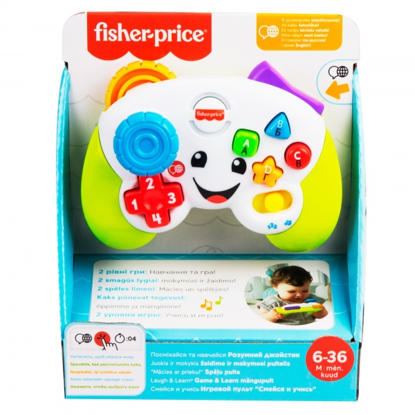 Игрушка развивающая Fisher Price Умный джойстик 