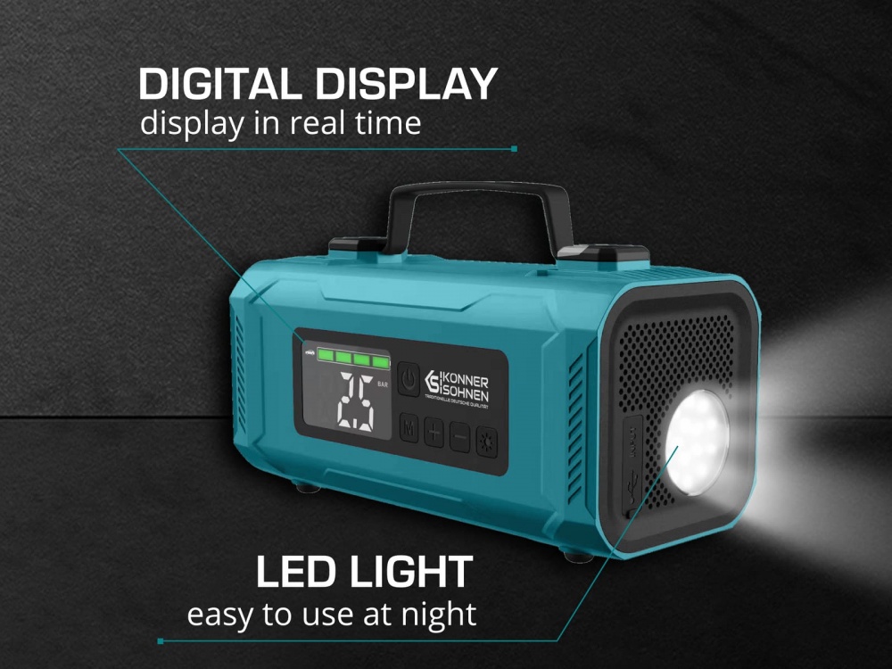 Пускозарядное устройство инверторное Konner&Sohnen (KS JSP-2000)