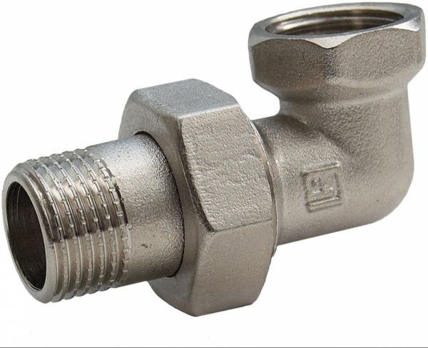 Згін з накидною гайкою ВЗ FADO S.r.l нікель 20 3/4