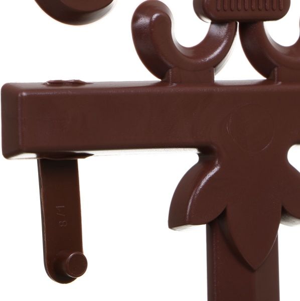 Декоративное ограждение для клумб ажурная 4 шт. в ассортименте