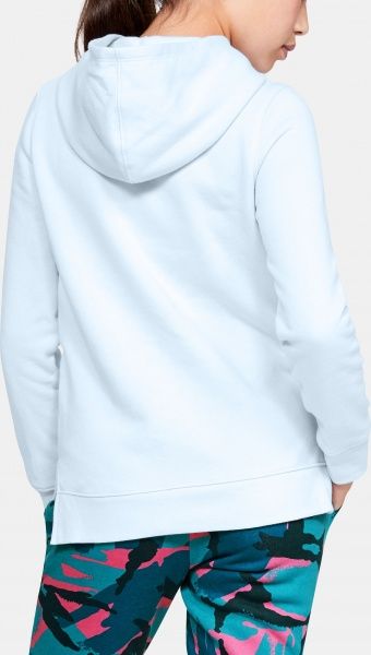 Джемпер Under Armour Rival Print Fill Logo Hoody 1343622-460 р. S синій