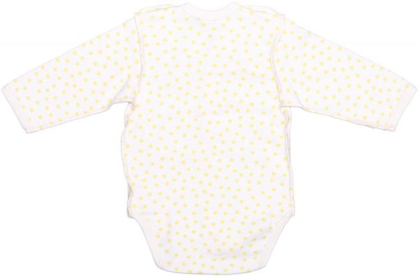 Боди Bambinelli желтая звездочка р.74 белый с рисунком 