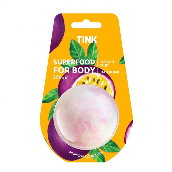 Волшебная бомбочка для ванны Tink Passion Fruit