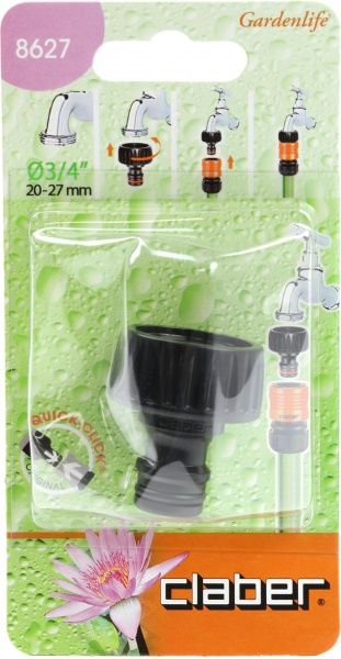 Соединение резьбовое Claber для кранов 3/4