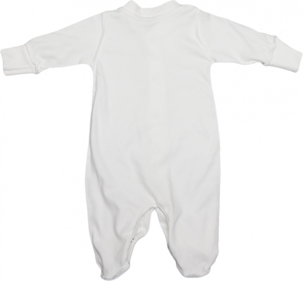 Комбінезон унісекс Bambinelli Be Happy Кмб304-2 р.56 молочний 