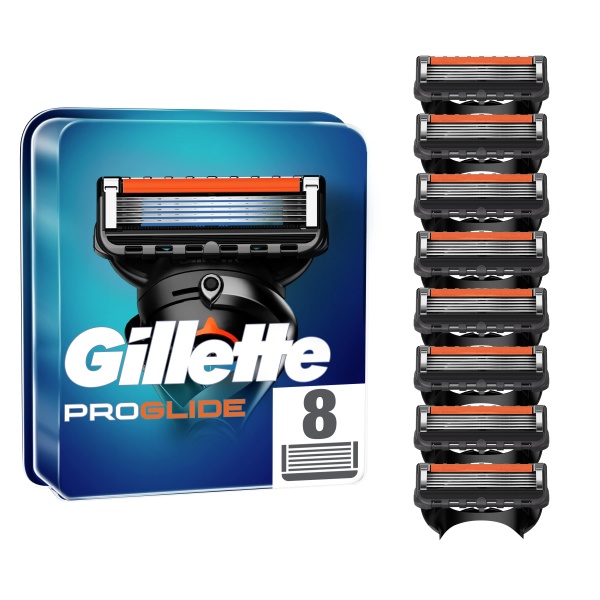 Змінний картридж Gillette Fusion ProGlide 8 шт. — фото 1