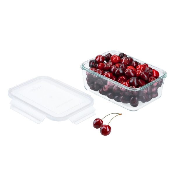 Контейнер Nested 1 л прямокутний білий miFamilia