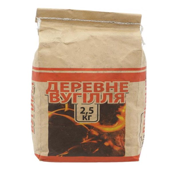 Уголь древесный 7645 2.5 кг