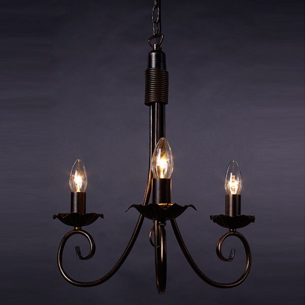 Люстра подвесная Nowodvorski PLOMYK III 3xE14 бронзовый 481 