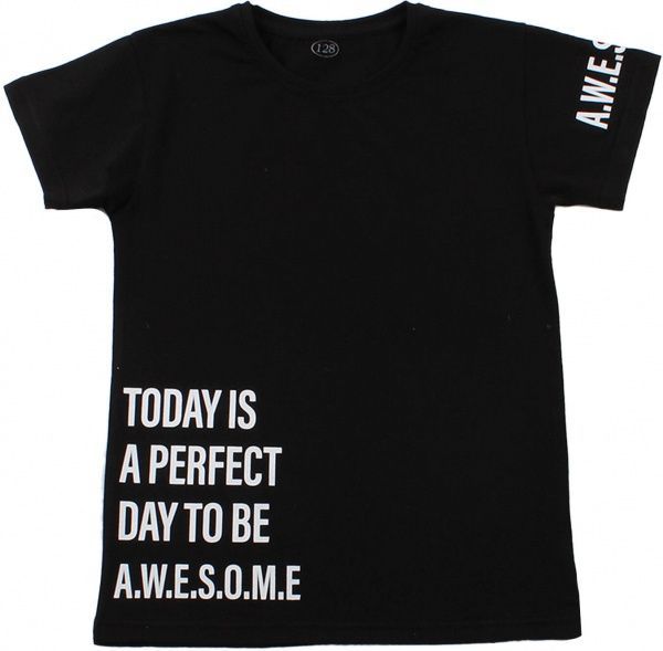 Футболка для дівчаток Фламінго р.146 чорний 806-417 