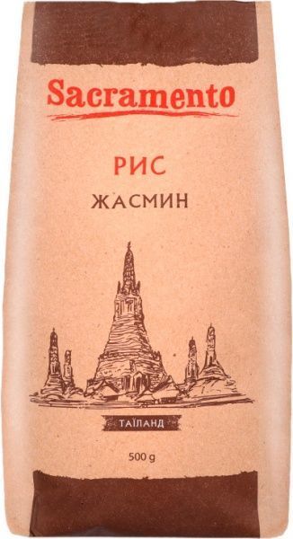 Рис САКРАМЕНТО Жасмин Таїланд 500г 4820175922268 