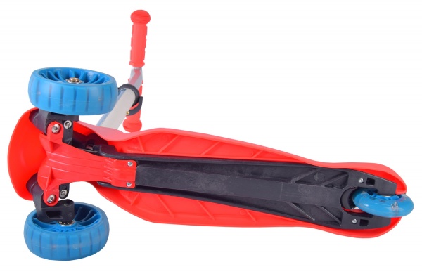 Самокат Disney Cars червоний LS2214 