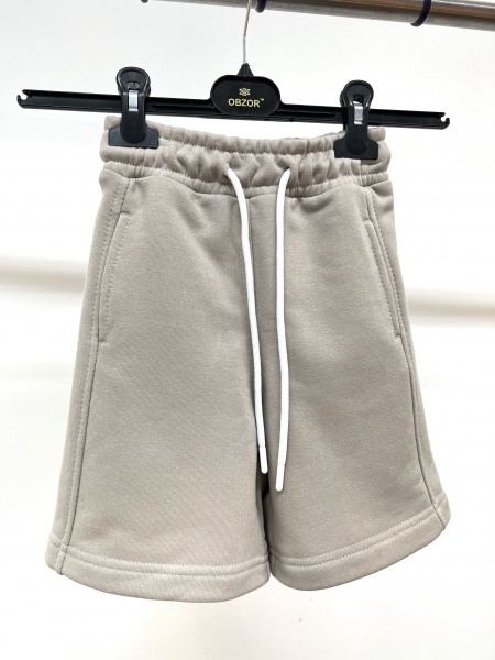 Шорты для мальчиков Obzor р.128 серый 