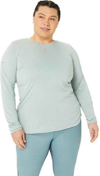 Футболка Asics NAGINO RUN LS TOP 2012C850-400 р.M зелений