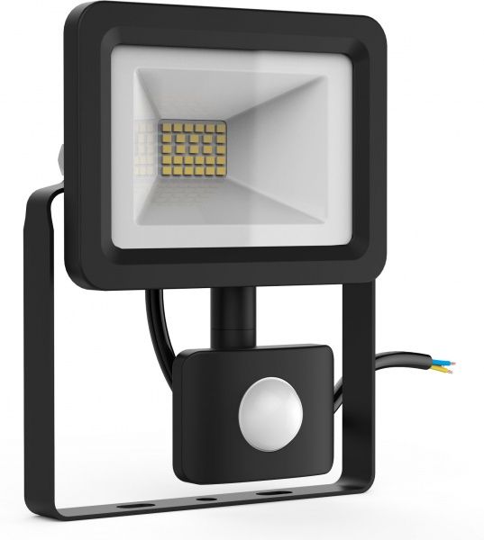 Прожектор з датчиком руху Gauss LED 20 Вт IP65 чорний 