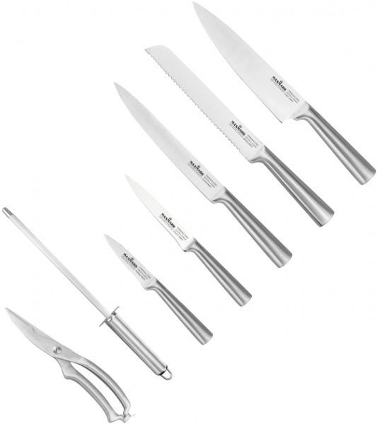 Набір ножів на підставці 8 предметів MK-K04 Maxmark
