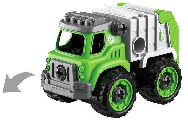 Конструктор DIY Spatial Creativity Мусоровоз CJ-1614182