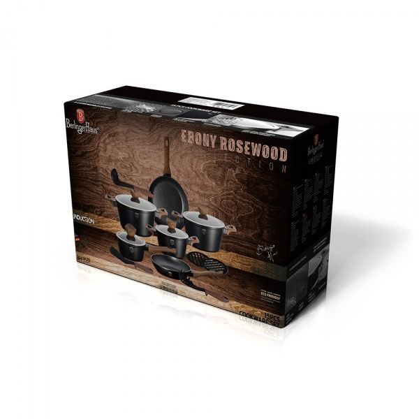 Набор посуды Ebony ROSEWOOD Collection 15 предметов BH 1537N Berlinger