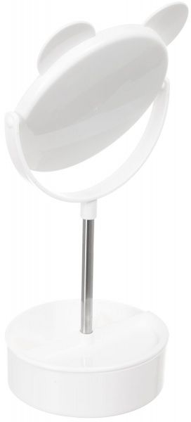 Дзеркало косметичне 16.7х35х13.8 см білий 