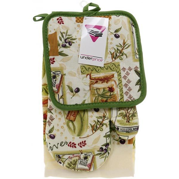 Набір кухонний Underprice Оливка