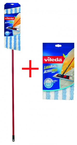 Швабра + насадка для пола Vileda Active Mах 41 см 