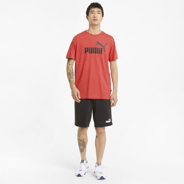 Футболка Puma ESS Heather Tee 58673611 р.XL червоний