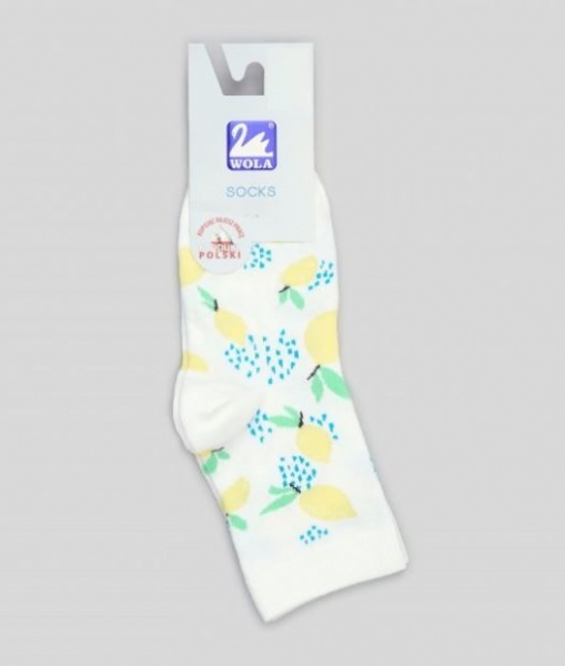 Носки для девочек Wola W34.01P 568 р. 27-29 белый 