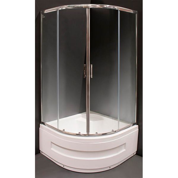 Душова кабіна Polaris Madeira 90x90 профіль хром, скло прозоре