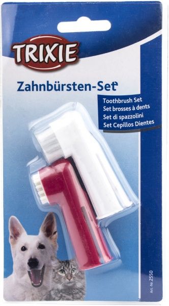 Набор TRIXIE зубная и массажная щетки 2550