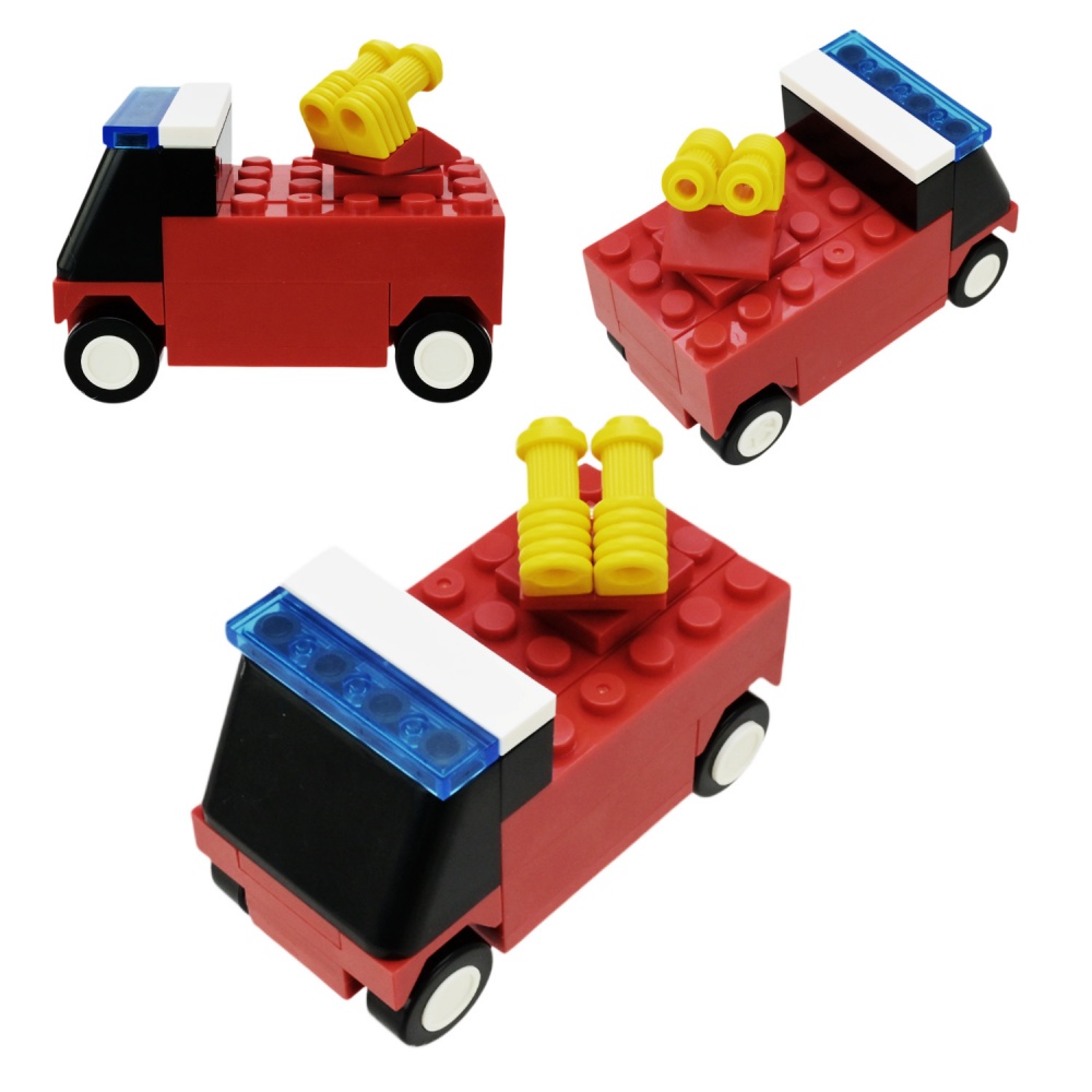 Игрушка-конструктор Iblock Kids hits JUNIOR Пожарная (в ассортименте) KH51/004