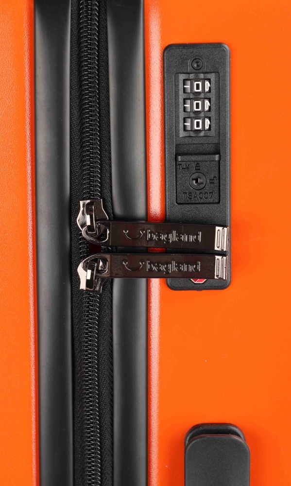 Чемодан Bagland WAVE S 40 л красный