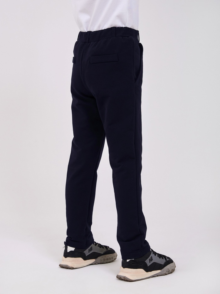 Брюки школьные Smil 115660 р.128 темно-синий