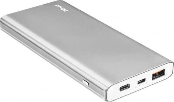 Внешний аккумулятор (Powerbank) Trust QC3 10000 mAh silver (22701) 