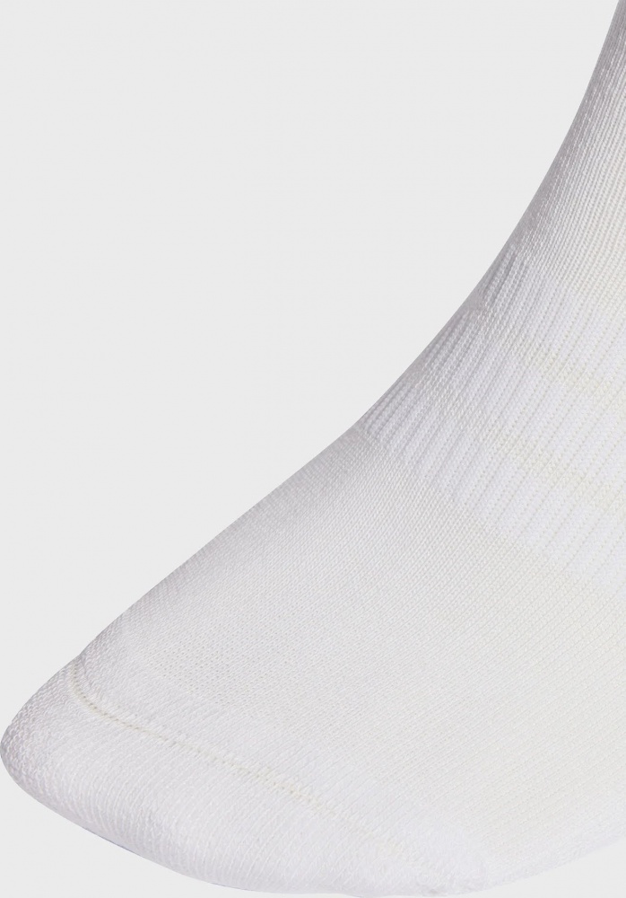 Шкарпетки Adidas C ESS ANK 3P WHITE/WHITE/BLACK JZ0523 р.38-42 білий 3 шт.