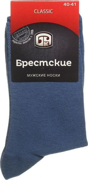 Шкарпетки чоловічі БЧК 2122 Classic 000 р. 25 джинс 
