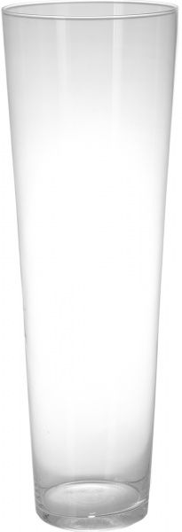 Ваза скляна 17х50 см