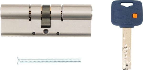 Циліндр Mul-T-Lock MT5 40x50 ключ-ключ 90 мм нікель