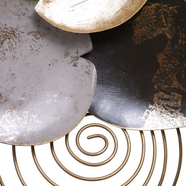 Декор настенный Park 130,2x63,5 см бело-золотистый 