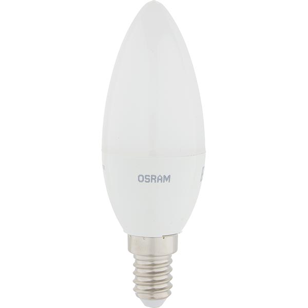 Лампа світлодіодна Osram 5,4 Вт C37 матова E14 220 В 2700 К 4052899971820 