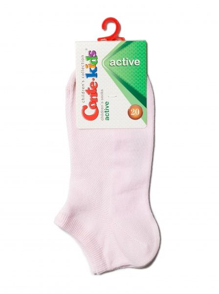 Носки детскиедля девочекдля мальчиков Conte-Kids Active (короткие) 19С-180СП 484 р.22 светло-розовый 