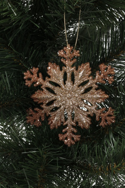 Підвіска пластикова Global Treasure Сніжинка 11 см в асортименті P802606-RN-7