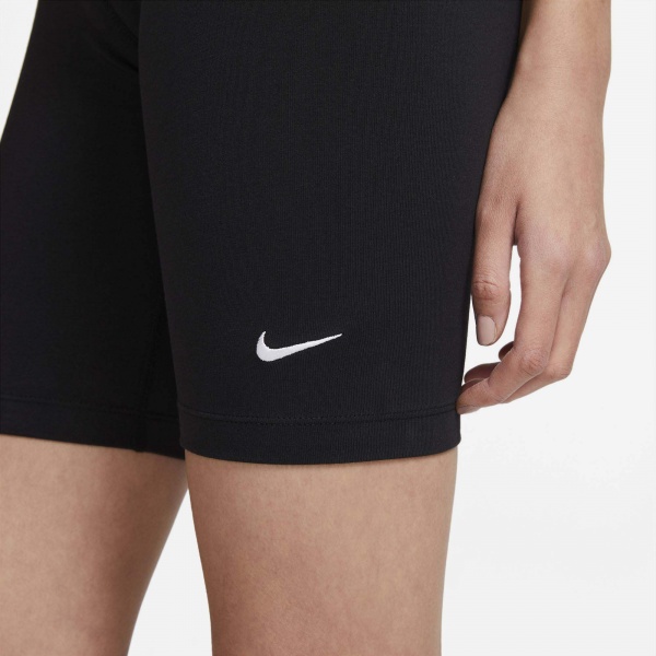Шорты Nike W NSW ESSNTL BIKE SHORT LBR MR CZ8526-010 р. M черный
