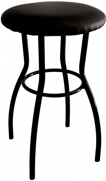 Табурет Импульс Гамма черный / черный 