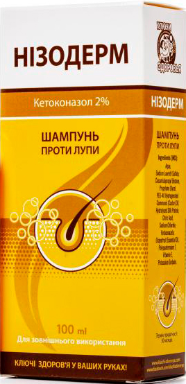 Шампунь Нізодерм Ключи здоровья против перхоти 100 мл