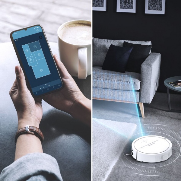 Робот-пылесос Rowenta X-plorer S120AI Total Care RR7867WH white